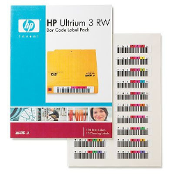HP Ultrium 3 RW Bar Code Label