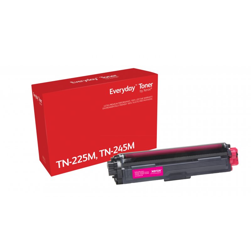 XEROX Everyday Toner para Brother TN245M TN225M Alto Rendimiento Magenta
