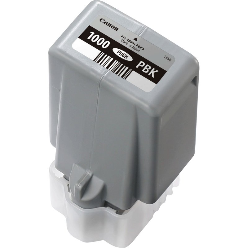 Canon iPF PRO1000 Cartucho Negro Photo PFI-1000PBK