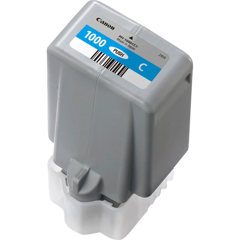 Canon iPF PRO1000 Cartucho Cian PFI-1000C