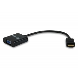 EQUIP HDMI - VGA adapter with audio black