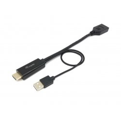 EQUIP HDMI to DisplayPort Adapter , Black