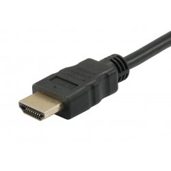 EQUIP HDMI/-DVI Digital Adapter Cable   3,0m, M/M, black, HQ