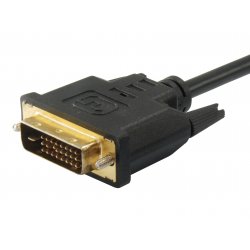 EQUIP HDMI/-DVI Digital Adapter Cable   3,0m, M/M, black, HQ