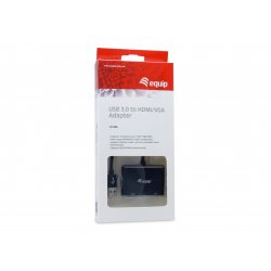 EQUIP USB 3.0 to HDMI/VGA Adapter