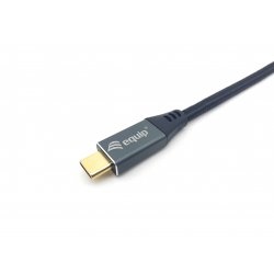 EQUIP USB-C to DisplayPort Cable, M/M, 1.0m, 8K/60Hz, Aluminum Shell