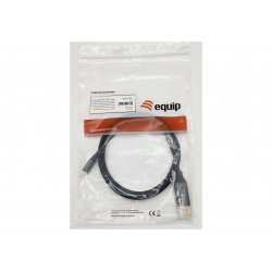 EQUIP USB-C to DisplayPort Cable, M/M, 1.0m, 8K/60Hz, Aluminum Shell