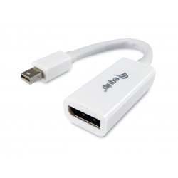 EQUIP Mini DisplayPort to DisplayPort adapter,White