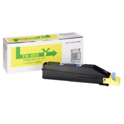 KYOCERA TONER COPIADORA AMARILLO 400CI/500CI TK855Y 18.000 PaGINAS