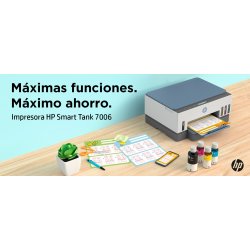HP multifuncion inkjet Smart Tank 7006