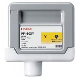 Canon IPF-810/820 Cartucho Amarillo, PFI303Y 330ML