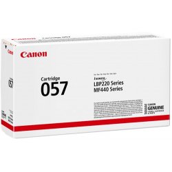 CANON Toner negro 057 i-SENSYS LBP223 LBP226 MF443 MF445