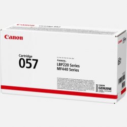 CANON Toner negro 057 i-SENSYS LBP223 LBP226 MF443 MF445