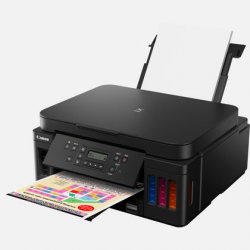 CANON Multifuncion inyeccion color pixma G6050 3 botellas tinta negra 1 botella c m y