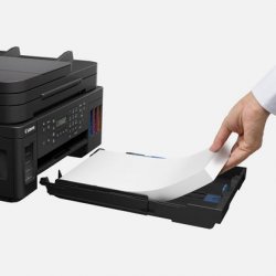 CANON Multifuncion inyeccion color pixma G7050 megatank hojas incluye 3 botellas tinta negra