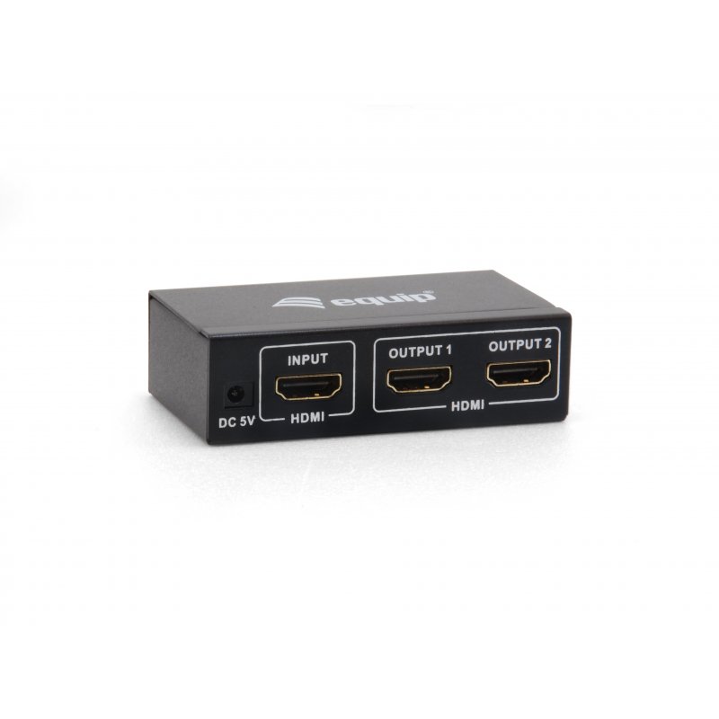 EQUIP HDMI Video-Splitter 2-Port, Full HD, 3D