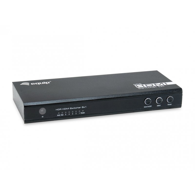 EQUIP HDMI 2.0, Switch 5x1,  USB powered