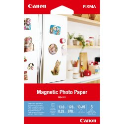 CANON Magnetic Photo Paper MG-101 5 hojas