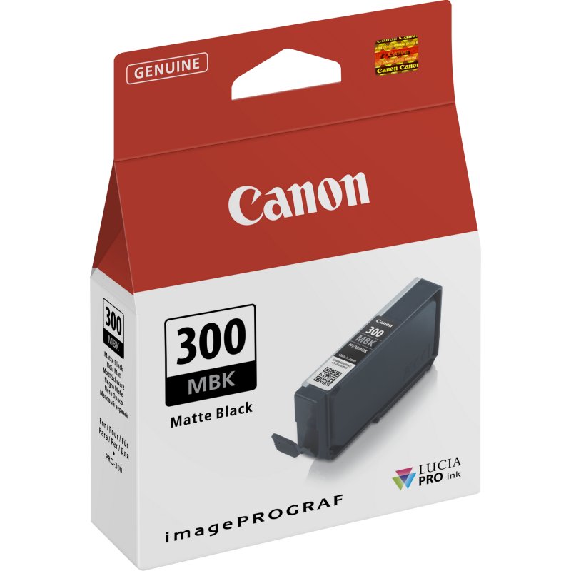 CANON tinta para imagePROGRAF PRO-300 PFI-300 MBK NEGRO MATE