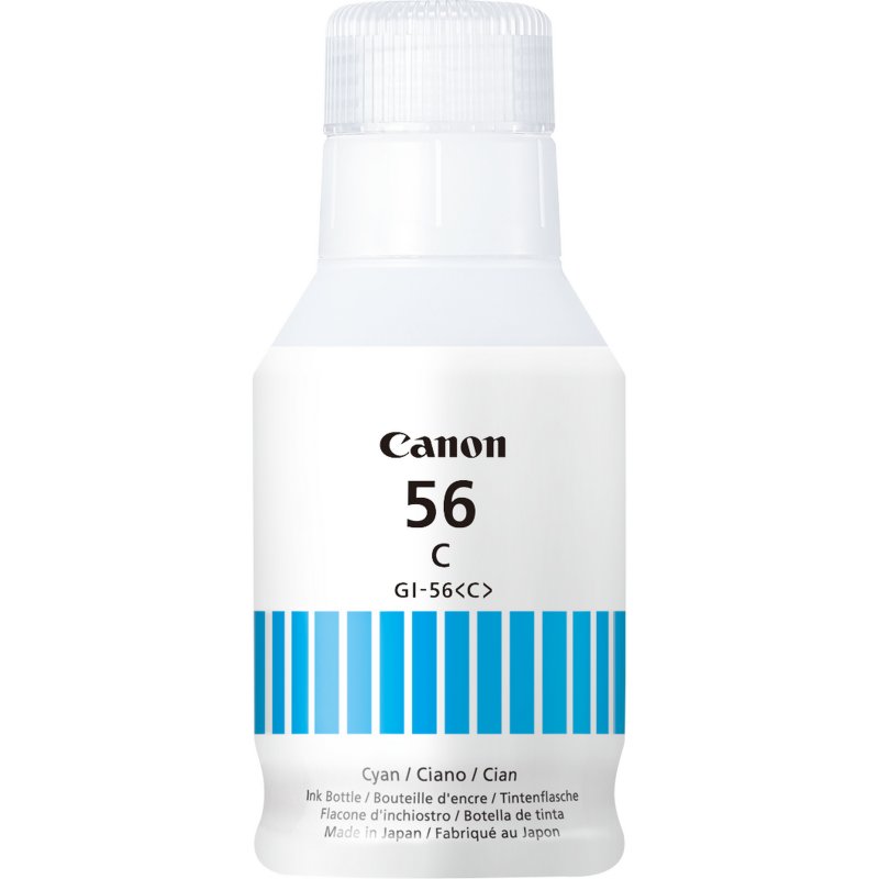 CANON Botella de tinta cian GI-56BK para GX6050 GX7050