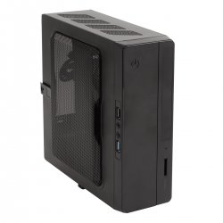 UNYKACH Caja UK-1007 Mini ITX con Fuente 150W 1USB 2.0+ 1USB3.0. Sobremesa Slim