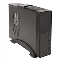 UNYKACH Caja UK-2010 2x3+1xU2 Admite PB MICRO ATX Grande CON Fuente SFX 300W ERP 85%Eficiente
