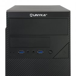 UNYKACH caja AERO C20 2*USB 3.0 Micro ATX 500W TORRE