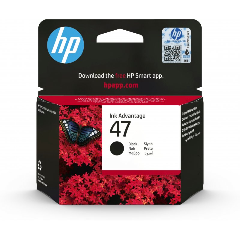 HP DeskJet 4828 Cartucho Negro Nº47