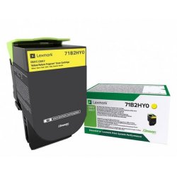Lexmark CS/CX 417, 517 Cartucho de toner amarillo Alto Rendimiento Retornable
