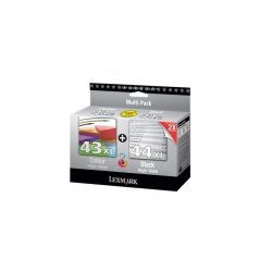 LEXMARK X9350 Cartucho color nº43 PLUS + negro nº44