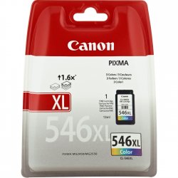 Canon Cartucho Color Pixma MG2450/MG2550 CL546XL 300pag. *ALARMA*