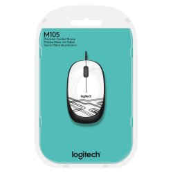 Logitech Raton M105 blanco