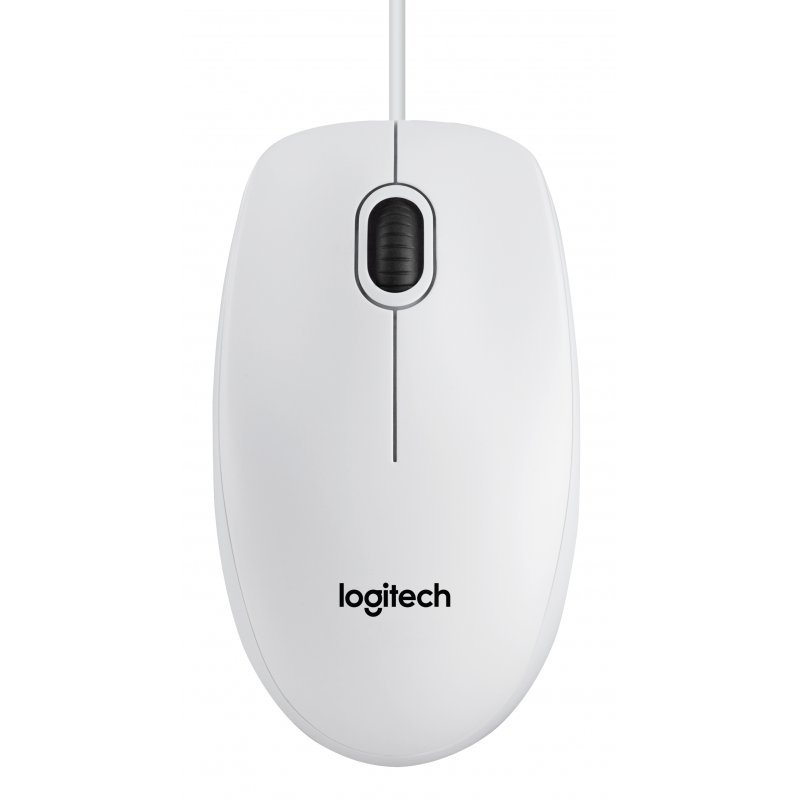 LOGITECH RATON B100 OPTICO USB 2.0 BLANCO