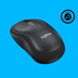 LOGITECH RATON M220 OPTICO WIRELESS SILENT GRIS