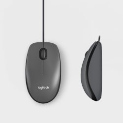 LOGITECH Raton m100 optico usb 2.0 1000dpi negro