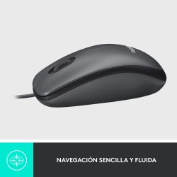 LOGITECH Raton m100 optico usb 2.0 1000dpi negro