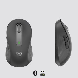 LOGITECH RATON M650 DERECHO TALLA L WIRELESS - GRAFITO