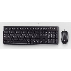 LOGITECH TECLADO + RATON MK120 optico usb 2.0 negro