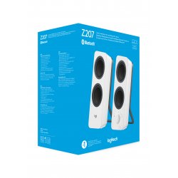 LOGITECH ALTAVOCES Z207 BLUETOOTH BLANCO