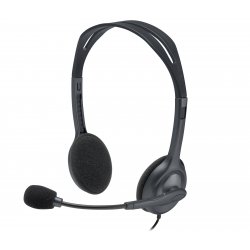 LOGITECH Auriculares con microfono headset h111