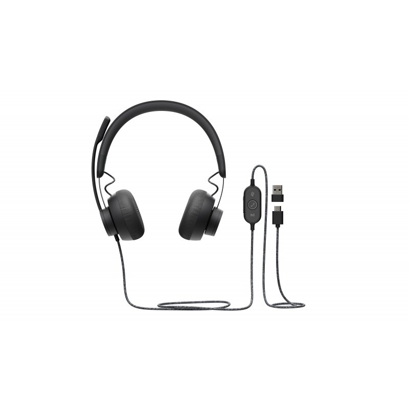 Logitech Auriculares + micro Zone Wired Usb