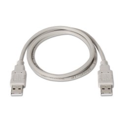 AISENS - CABLE USB 2.0, TIPO A/M-A/M, BEIGE, 2.0M