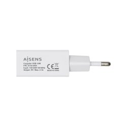 AISENS - CARGADOR USB 10W, 5V/2A, BLANCO