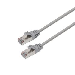 AISENS - CABLE DE RED LATIGUILLO RJ45 CAT.6 FTP AWG24, GRIS, 10M