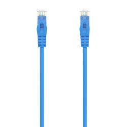 AISENS - CABLE DE RED LATIGUILLO RJ45 LSZH CAT.6A 500 MHZ UTP AWG24, AZUL, 1.5M