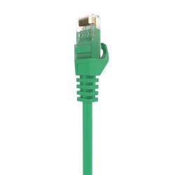 AISENS - CABLE DE RED LATIGUILLO RJ45 LSZH CAT.6A 500 MHZ UTP AWG24, VERDE, 1.0M