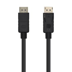 AISENS CABLE DISPLAYPORT V1.4 8K@60HZ, DP/M-DP/M, NEGRO, 0.8M