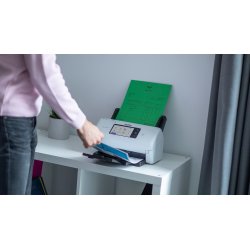 BROTHER Escaner profesional de alta velocidad con escaneado a doble cara automatico, tarjeta de red