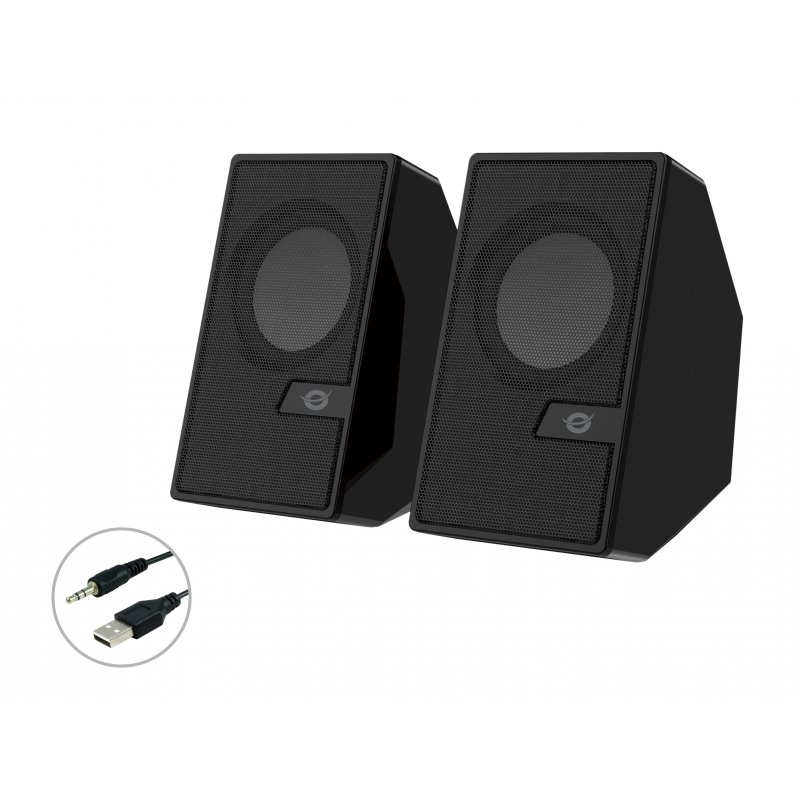 CONCEPTRONIC ALTAVOZ ORDENADOR BUETOOTH 6W CON CONEXION USB Y JACK ADICIONAL