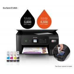 EPSON Multifuncional inkjet A4 EcoTank ET-2825